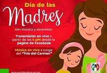 El CDE PRI te invita el 10 de mayo a celebrar el día de las madres