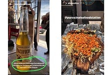 Con ‘foodporn’ festejan caída de Duarte