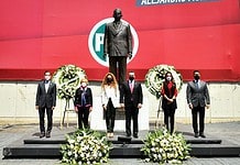CONMEMORA ALEJANDRO MORENO EL 76 ANIVERSARIO LUCTUOSO DEL GENERAL PLUTARCO ELÍAS CALLES Y 51 DEL GENERAL LÁZARO CÁRDENAS